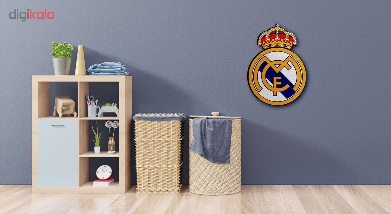 استیکر چوبی دکوماس طرح رئال مادرید کد Real Madrid DMS-WS102