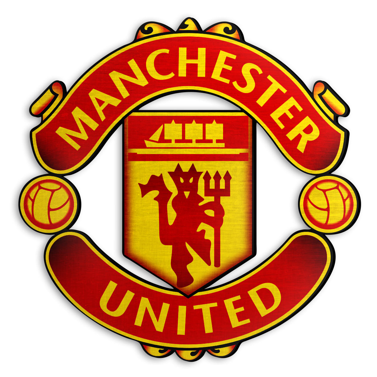 استیکر چوبی دکوماس طرح منچستر یونایتد کد Manchester United DMS-WS103