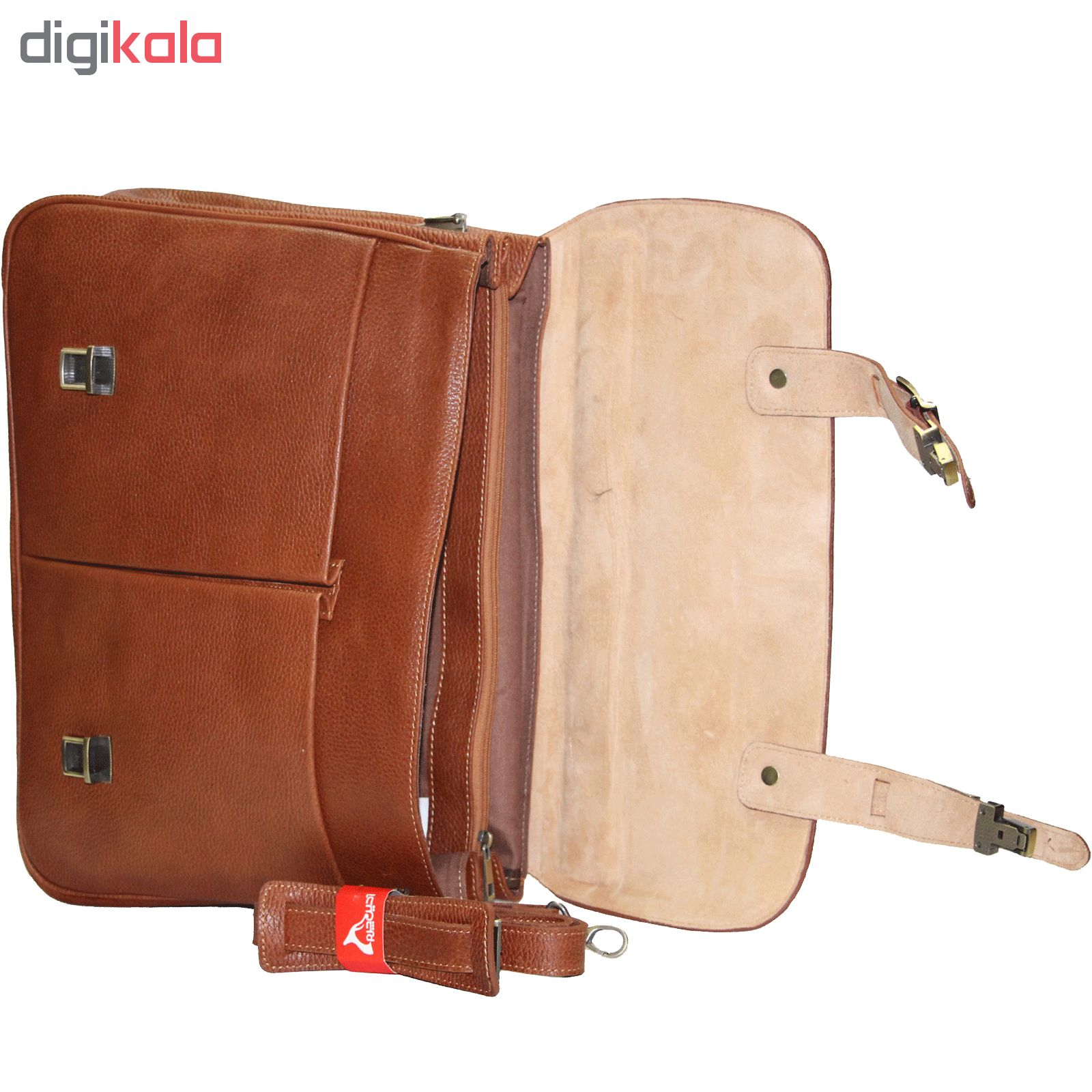 کیف اداری چرم طبیعی آدین چرم مدل DL3.1