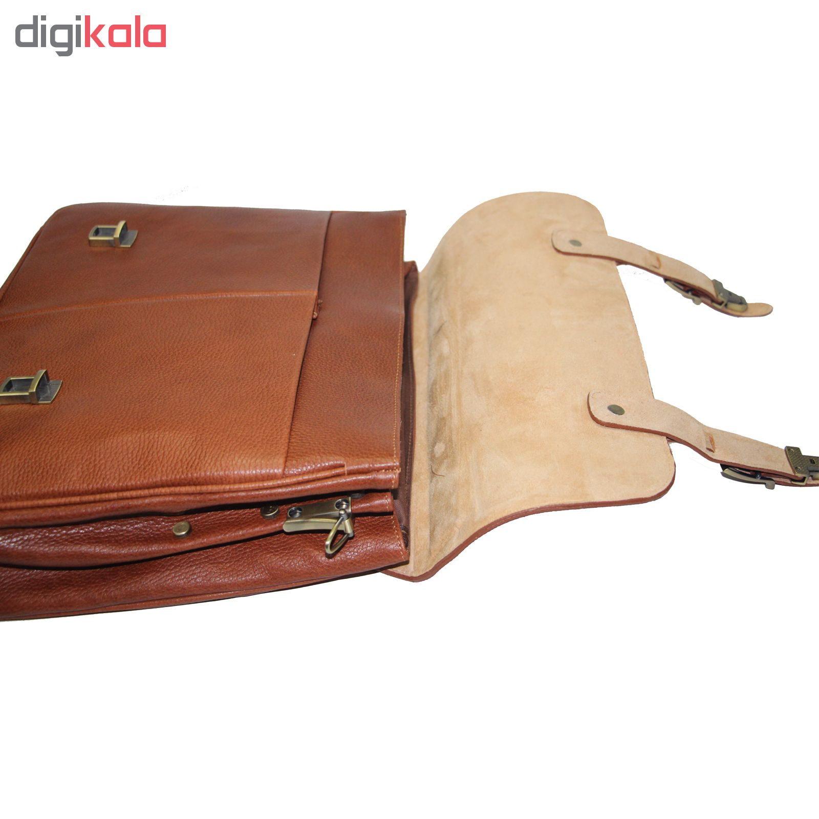 کیف اداری چرم طبیعی آدین چرم مدل DL3.1