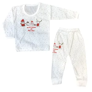 ست تی شرت و شلوار نوزادی مدل A.S7173