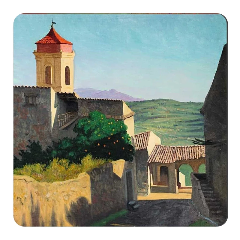  مگنت طرح نقاشی منظره روستایی کد wmg690