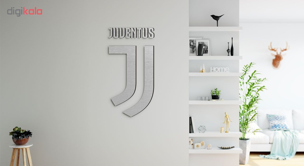 استیکر چوبی دکوماس طرح یوونتوس کد Juventus DMS-WS108