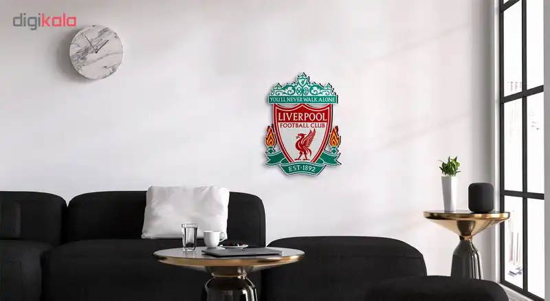 استیکر چوبی دیکوماس طرح لیورپول کد DMS-WS109