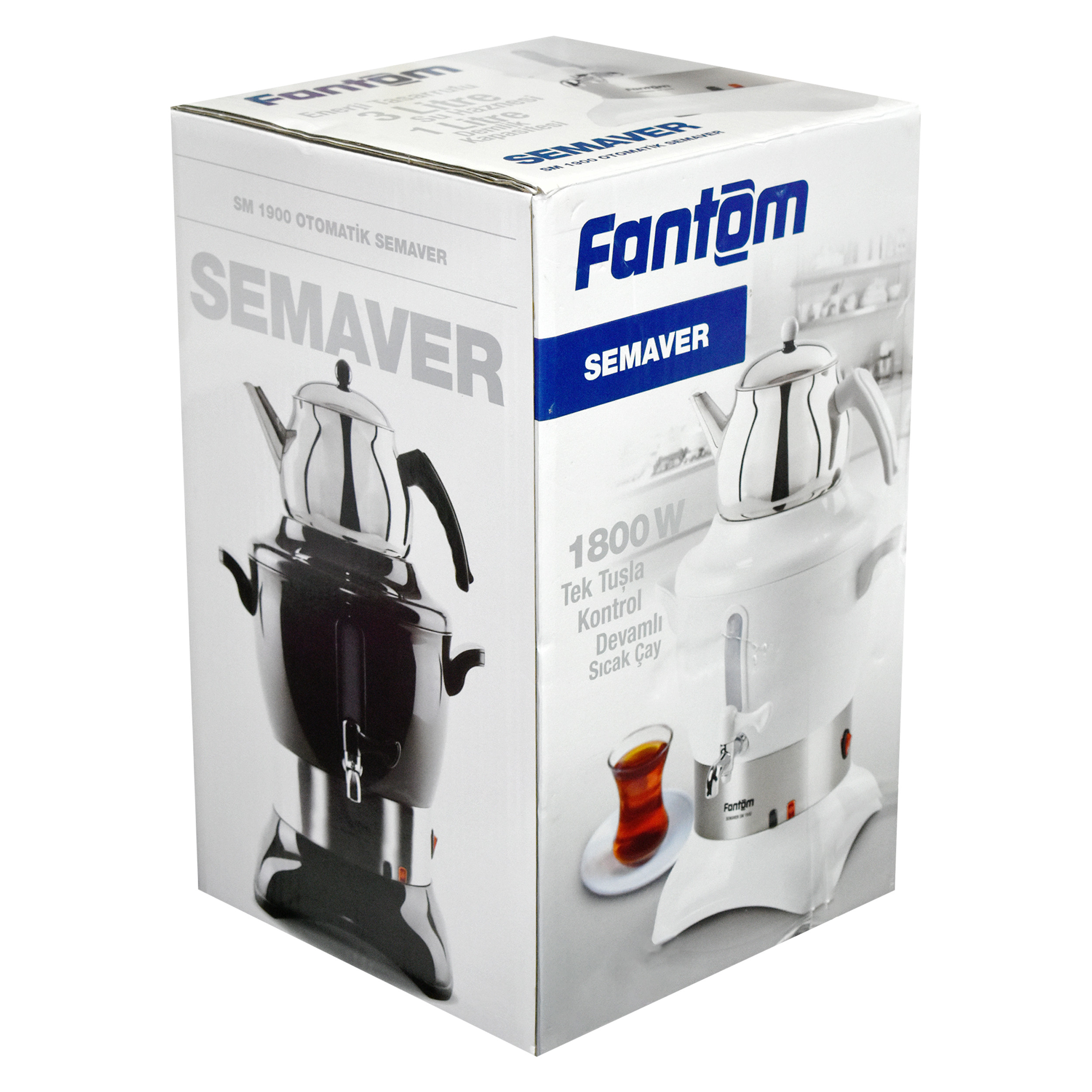 سماور برقی فانتوم مدل sm1900 ظرفیت 3 لیتر