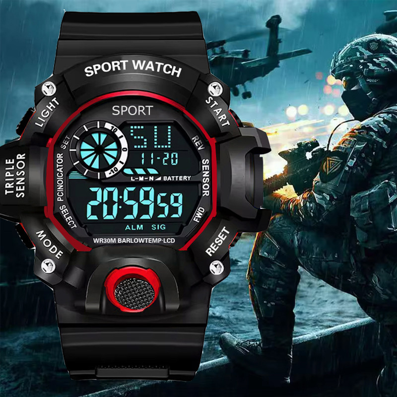 ساعت مچی دیجیتال مردانه مدل جهانی کد GHER1 ساعت مچی دیجیتال مردانه مدل جهانی کد GHER1