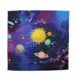 دستمال سر و گردن مدل منظومه شمسی