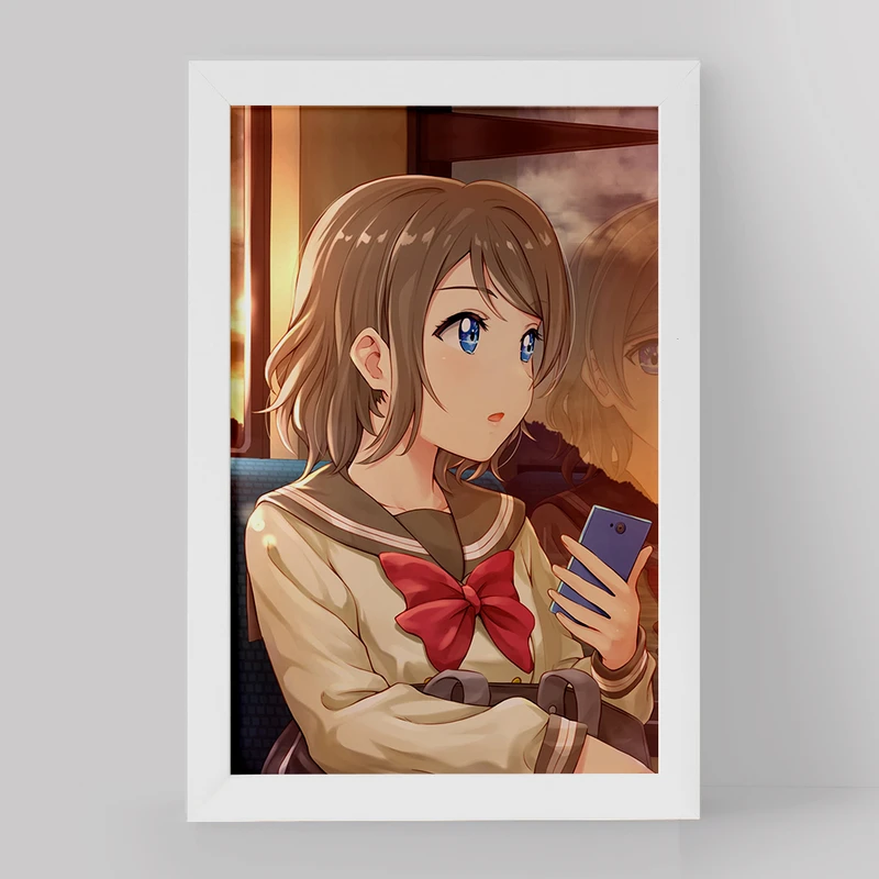 تابلو خندالو مدل واتانابه یو انیمه لاو لایو Love Live کد 18307