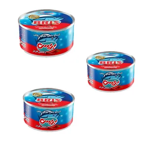 کنسرو ماهی تون با فلفل در روغن بریس- 180 گرم بسته 3 عددی
