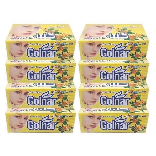 صابون شستشو گلنار مدل لیمویی بسته 6 عددی