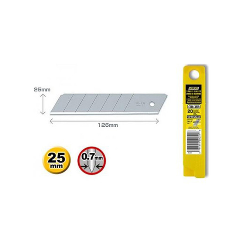 تیغ کاتر الفا مدل HB-20 تیغ کاتر الفا مدل HB-20