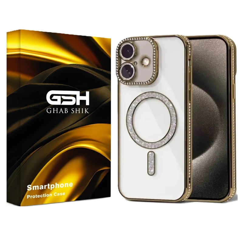 کاور قاب شیک طرح نگین دار مناسب برای گوشی موبایل سامسونگ Galaxy S25 Ultra