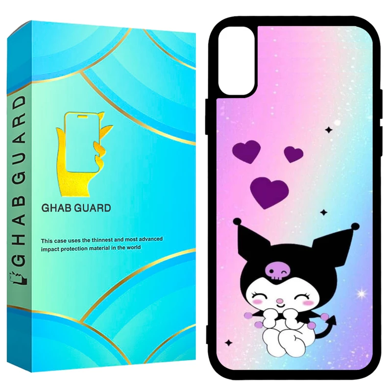 کاور قاب گارد طرح کرومی مدل GCHPX مناسب برای گوشی موبایل اپل iPhone X / XS