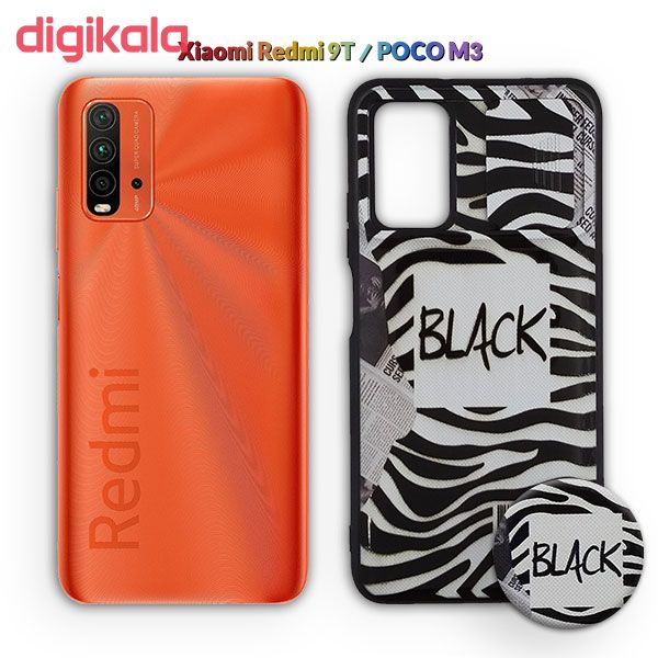 کاور مدل XM334C مناسب برای گوشی موبایل شیائومی Redmi 9T / Poco M3 به همراه پایه نگهدارنده main 1 1