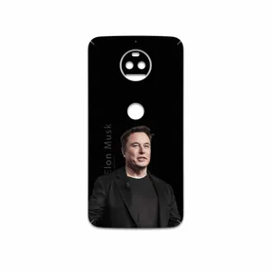 MAHOOT Elon Musk Cover Sticker for Motorola Moto G5S Plus