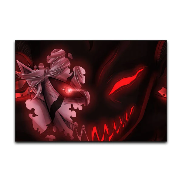 تابلو شاسی گوفی مدل زورا انیمه شبدر سیاه طرح Zora Black Clover Anime کد RD74