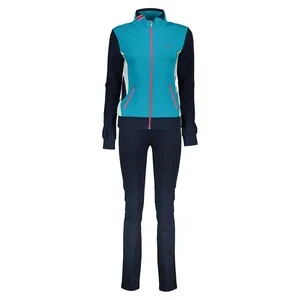 ست گرمکن ورزشی زنانه بیلسی مدل 16SS0206-2IP-NAVY-TROPIKAL