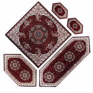 ست 5 تکه رومیزی ترمه طرح ترنج