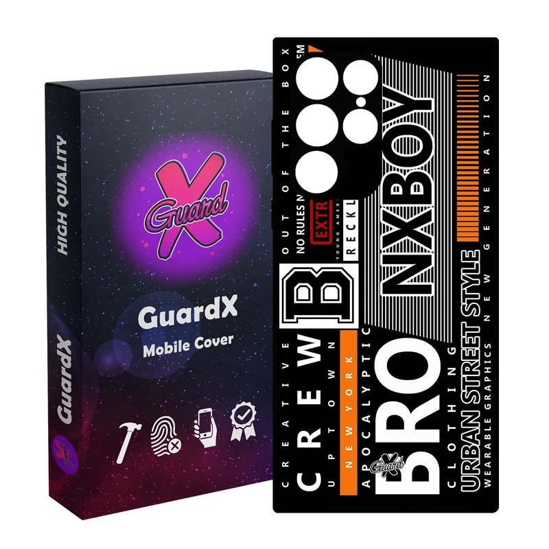 کاور گارد ایکس طرح Boy مدل Glass10527 مناسب برای گوشی موبایل سامسونگ Galaxy S23 Ultra