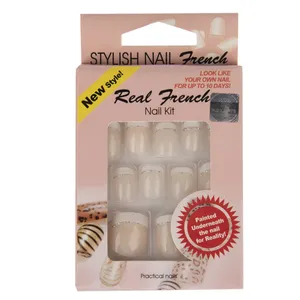 ناخن مصنوعی تریتون سری Real French مدل NDN-1518-5512