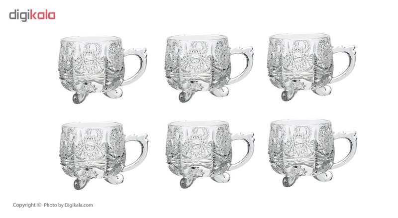 ست فنجان ساکورا مدل 740302W بسته 6 عددی