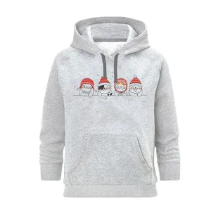 هودی زنانه مدل  گربه های زمستانی  کد SH22 رنگ طوسی