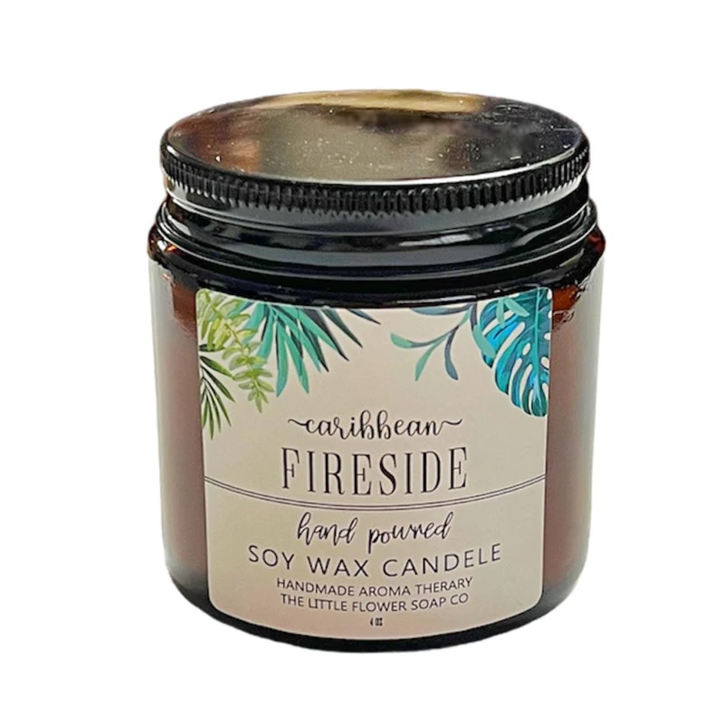 شمع لیوانی مدل موم سویا معطر 