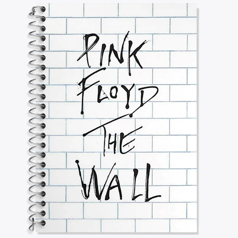 دفتر زبان 50 برگ خندالو مدل سه خط طرح گروه پینک فلوید Pink Floyd کد 3254