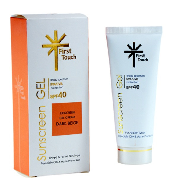 ژل ضد آفتاب فرست تاچ مدل DARK حجم 80 میلی لیتر ژل ضد آفتاب فرست تاچ مدل DARK حجم 80 میلی لیتر