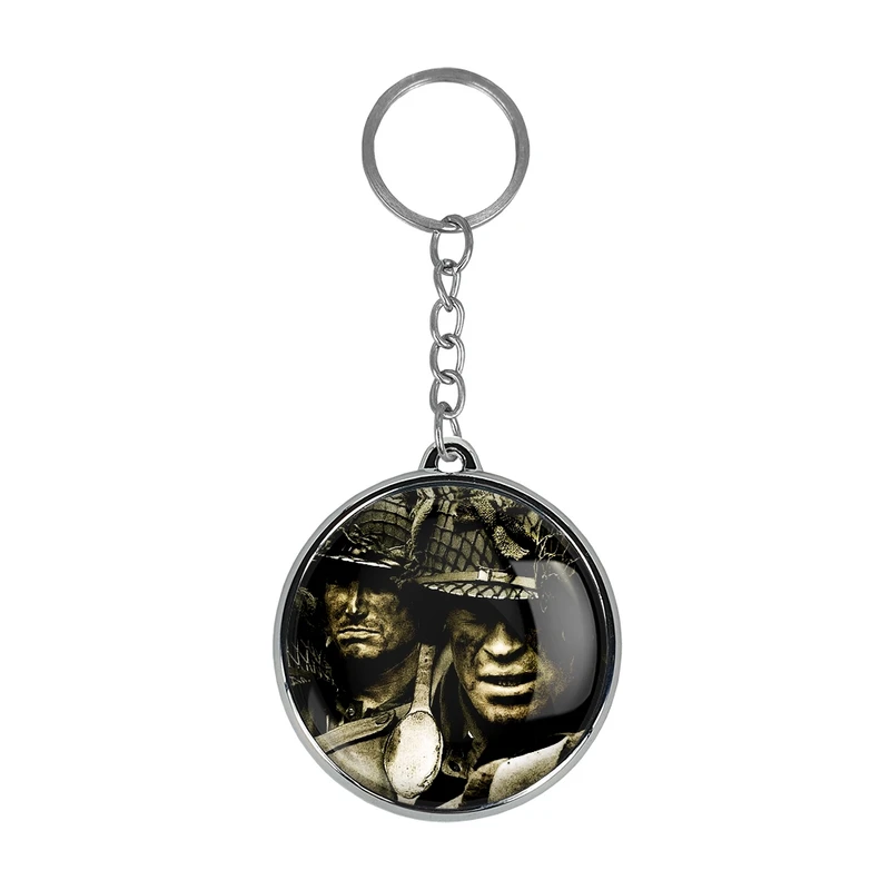 جاکلیدی خندالو طرح جوخه برادران Band Of Brothers مدل دوطرفه کد 2976529766