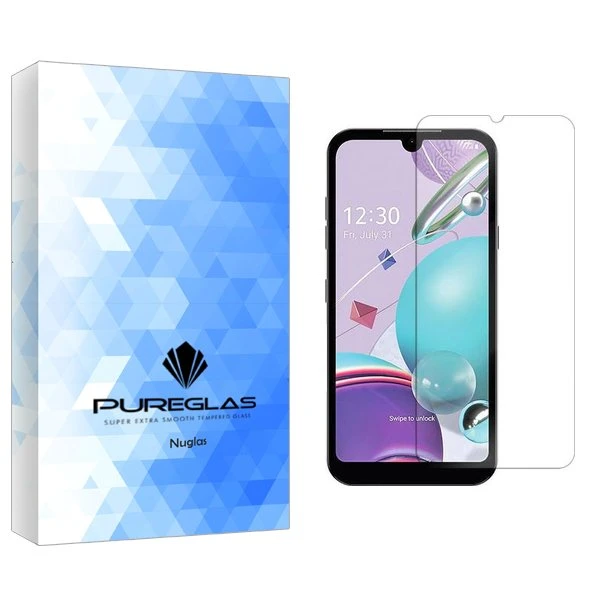 محافظ صفحه نمایش پیور گلس مدل NueGlas مناسب برای گوشی موبایل ال جی K31