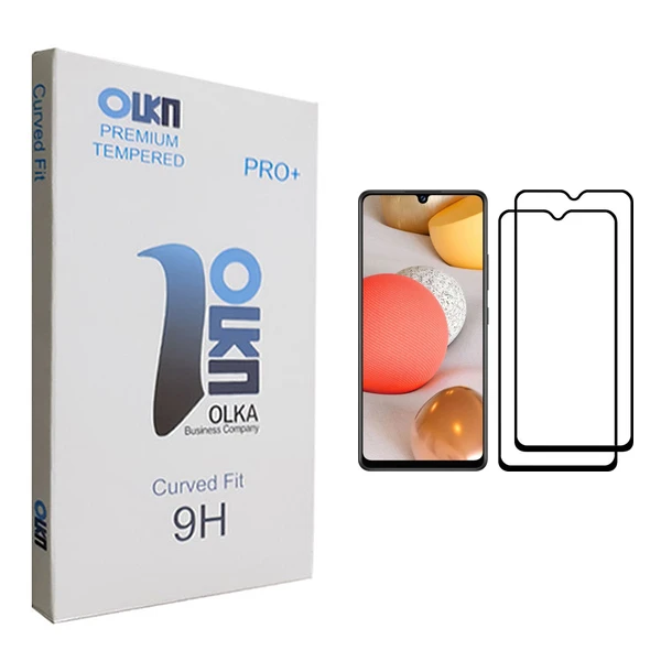 محافظ صفحه نمایش الکا مدل +PRO مناسب برای گوشی موبایل سامسونگ Galaxy A42 بسته دو عددی