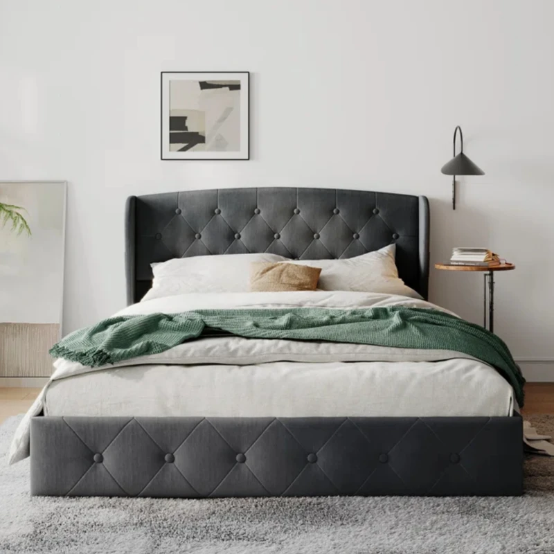 تخت خواب کد M.P 5674 دو نفره سایز 180×200 سانتی متر