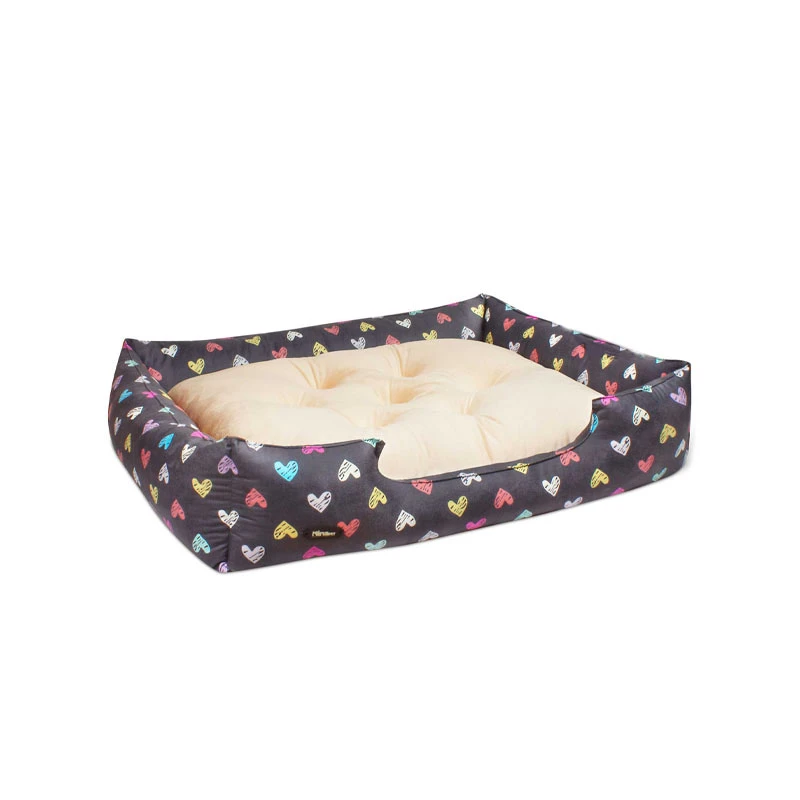 جای خواب سگ و گربه نیناپت مدل وی آی پی یو طرح قلب