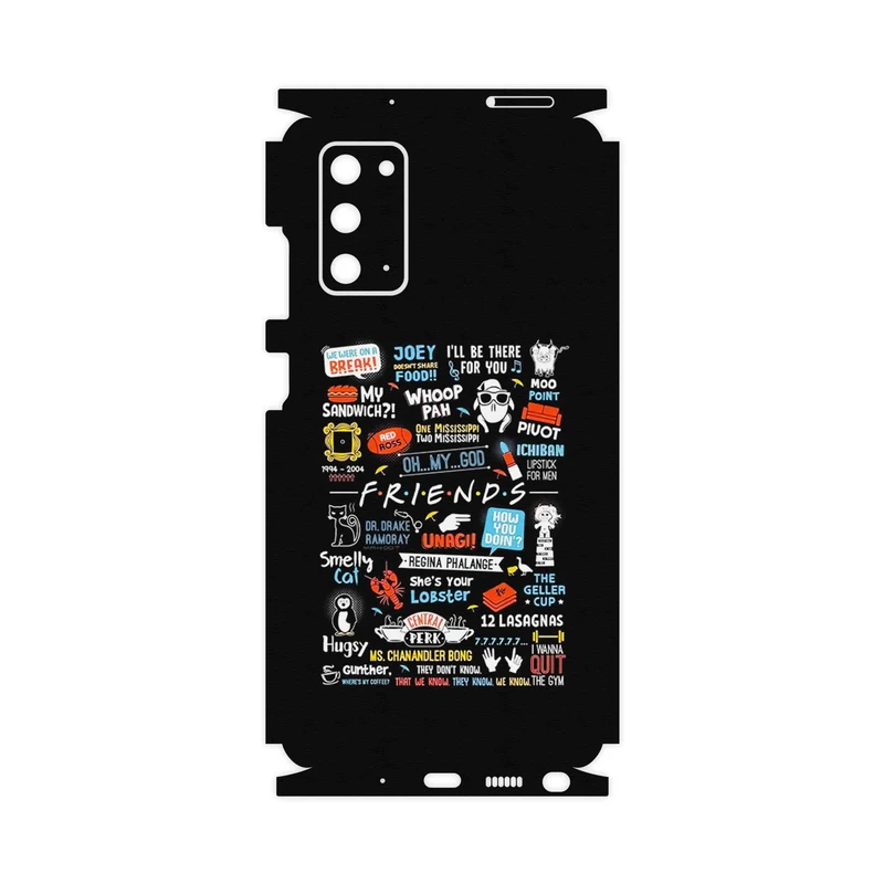برچسب پوششی ماهوت مدل Friends 2-FullSkin مناسب برای گوشی موبایل سامسونگ Galaxy Note 20