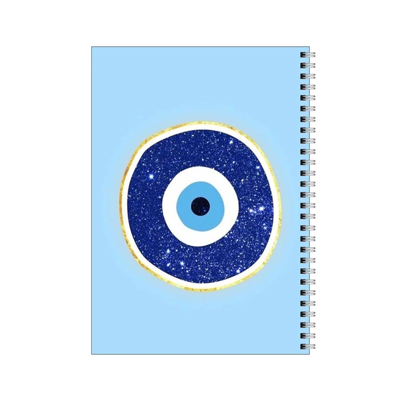 دفتر مشق 50 برگ بامبیلیپ طرح چشم نظر کد 7777131
