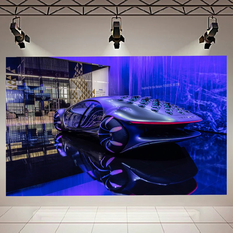 پوستر طرح ماشین مدل Mercedes-benz vision AVTR کد AR3950