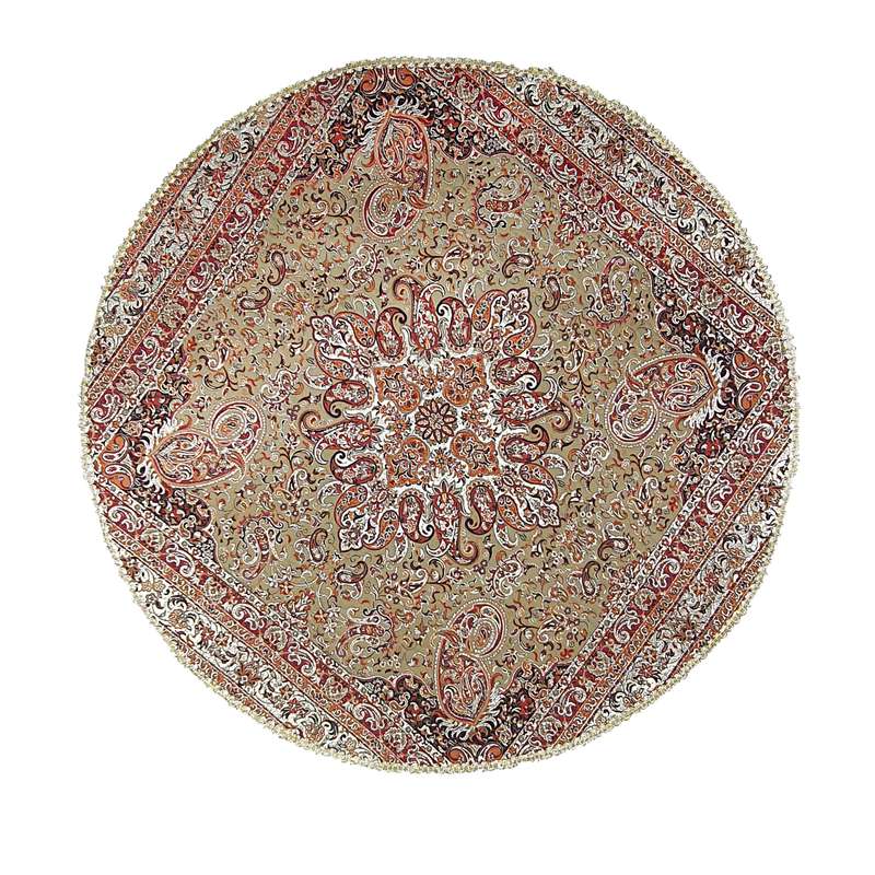 رومیزی ترمه مدل ترنج کد GK1