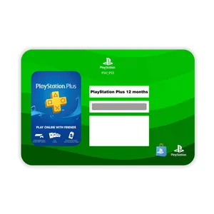گیفت کارت بدون اعتبار اولیه پلی استیشن مدل PS-Plus 12
