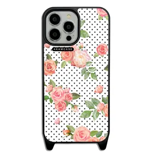 AKAM AMC-WLA13PROMAX-FLOWERS5 Cover For Apple iPhone 13 Pro Max