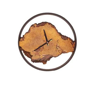 ساعت دیواری طرح روستیک مدل ۷۰۵۲