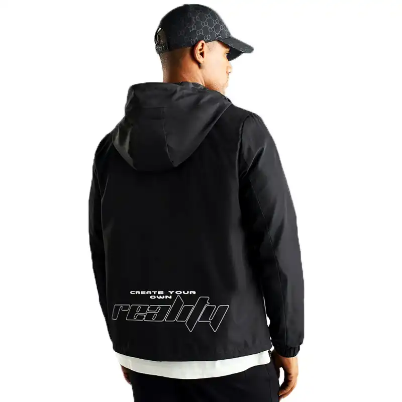 کاپشن مردانه مکس مدل Slogan Graphic Reversible