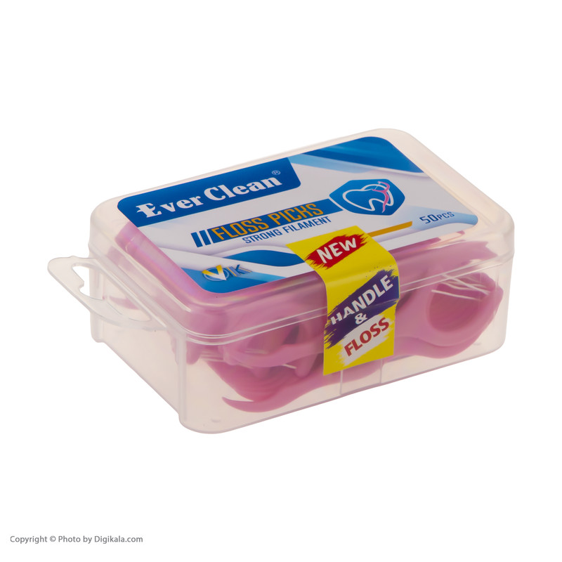 نخ دندان اورکلین مدل EVC015 بسته 50 عددی