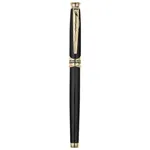 خودنویس پیر کاردین مشکی گیره زرد مدل Jupiter-Gl