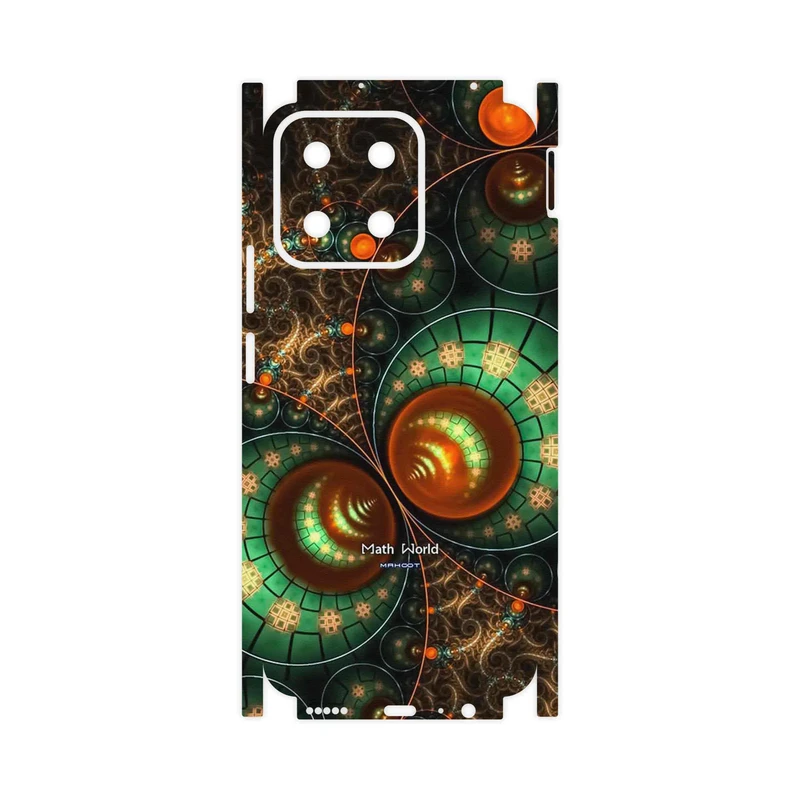 برچسب پوششی ماهوت مدل Mathematical Geometric Shape 3-FullSkin مناسب برای گوشی موبایل آنر X7c