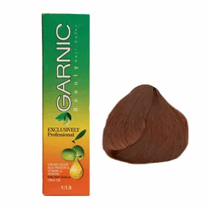 کیت رنگ موی گارنیک سری مسی -  قهوه ای مسی شماره 6.4