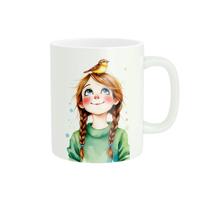 ماگ پاد آفرین طرح دختر کد 6183