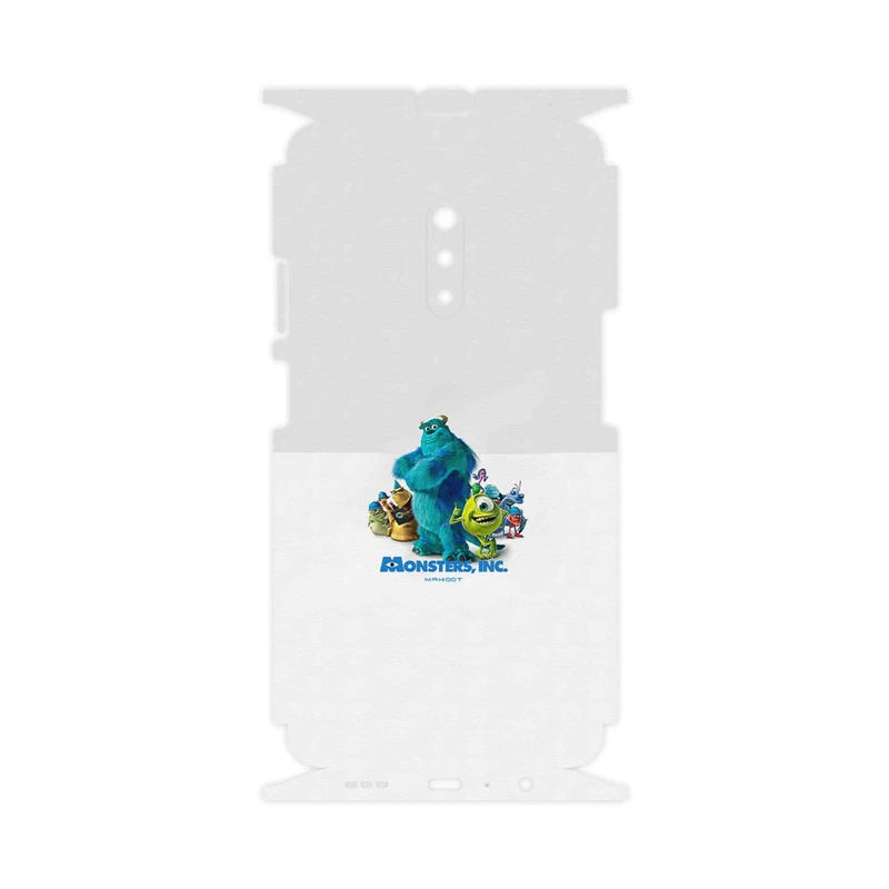 برچسب پوششی ماهوت مدل Monsters Inc-FullSkin مناسب برای گوشی موبایل اپو Realme X