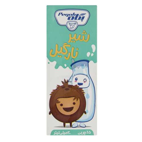 شیر نارگیل پگاه مقدار 0.2 لیتر