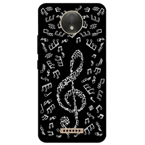 Megafone Musical Note 1370 Cover For Motorola Moto C Plus
